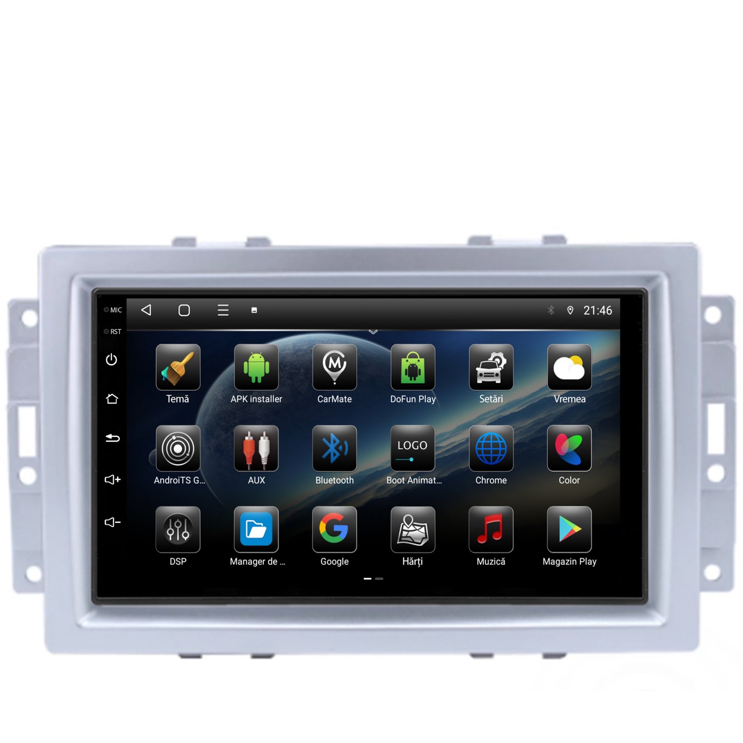 Navigatie Chrysler 300C (2004-2011), Android, P-Octacore / 2GB RAM + 32GB ROM, 7 Inch - AD-BGP1002+AD-BGRCR004