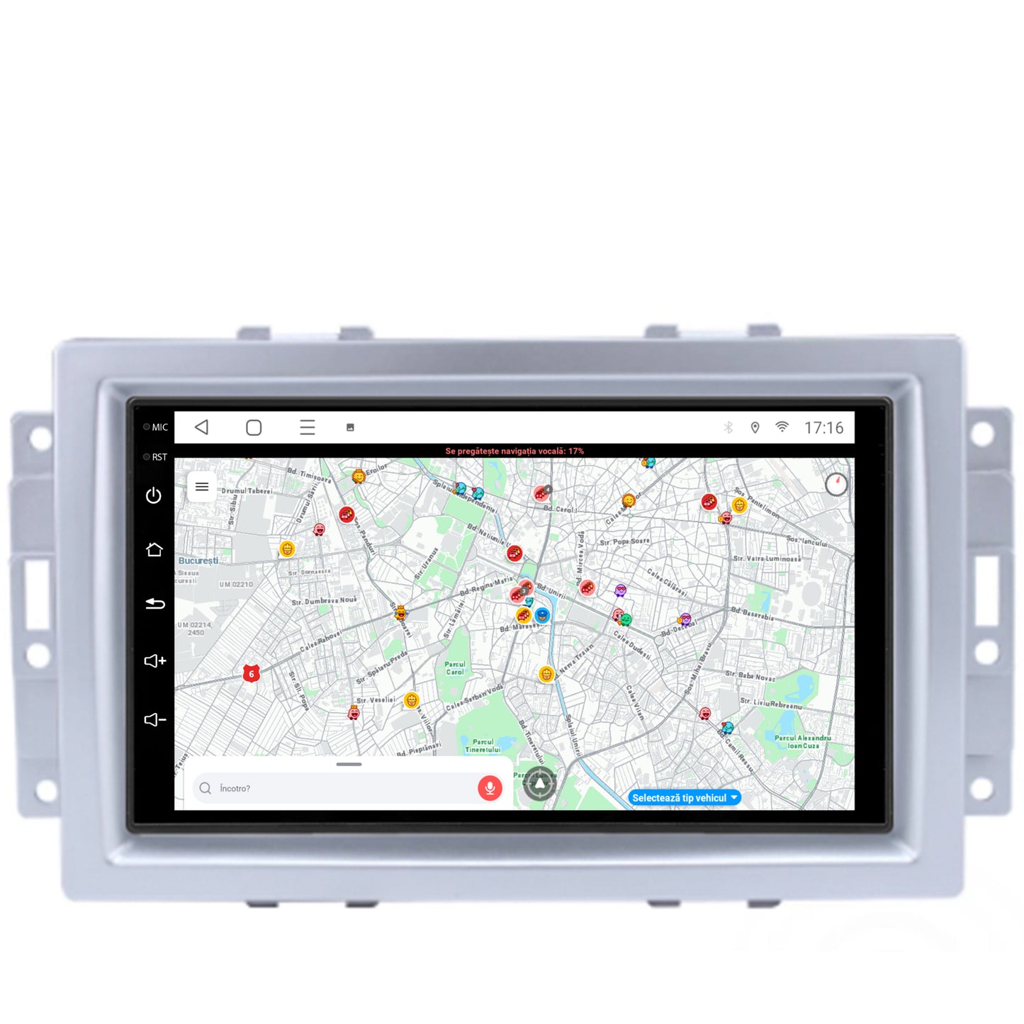 Navigatie Chrysler 300C (2004-2011), Android, P-Octacore / 2GB RAM + 32GB ROM, 7 Inch - AD-BGP1002+AD-BGRCR004