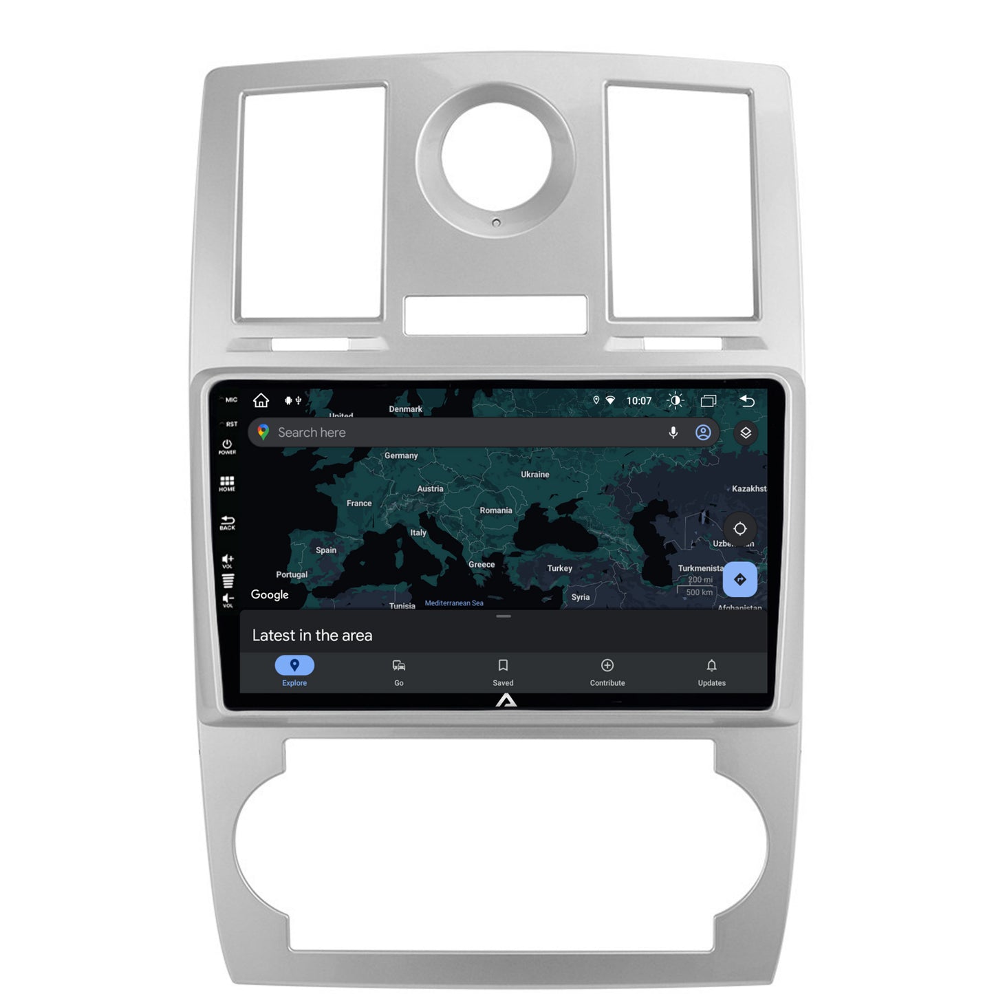 Navigatie Chrysler 300C (2004-2011), Android, Z-Octacore / 8GB RAM + 256GB ROM, 9 Inch - AD-BGZ9008+AD-BGRKIT421