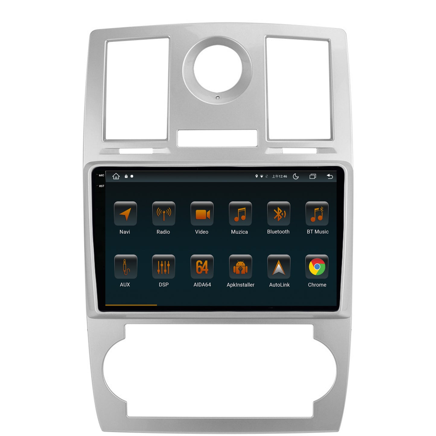 Navigatie Chrysler 300C (2004-2011), Android, V-Octacore / 4GB RAM + 64GB ROM, 9.5 Inch - AD-BGV9004+AD-BGRKIT421