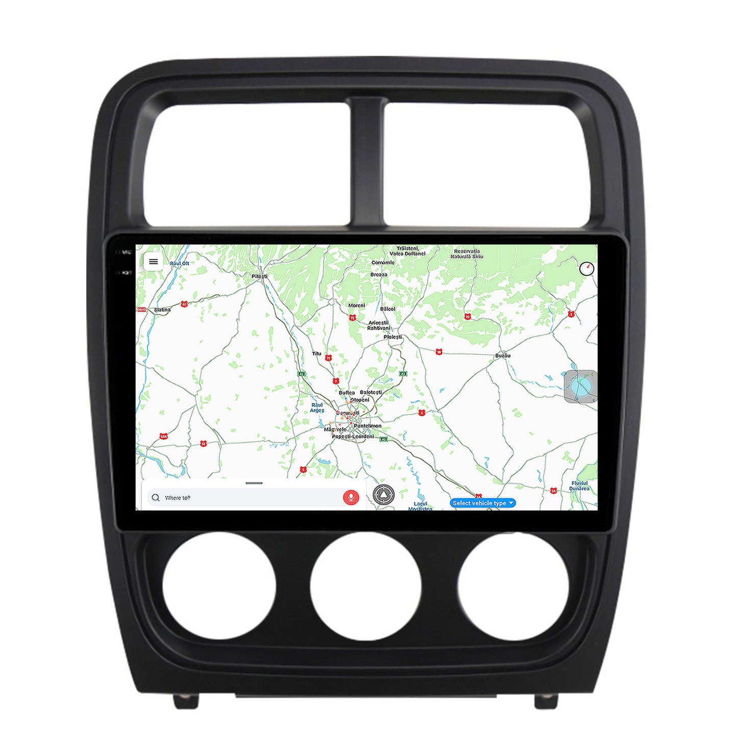 Navigatie Dodge Caliber (2010-2012), Android, V-Octacore / 4GB RAM + 64GB ROM, 9.5 Inch - AD-BGV9004+AD-BGRKIT295V2