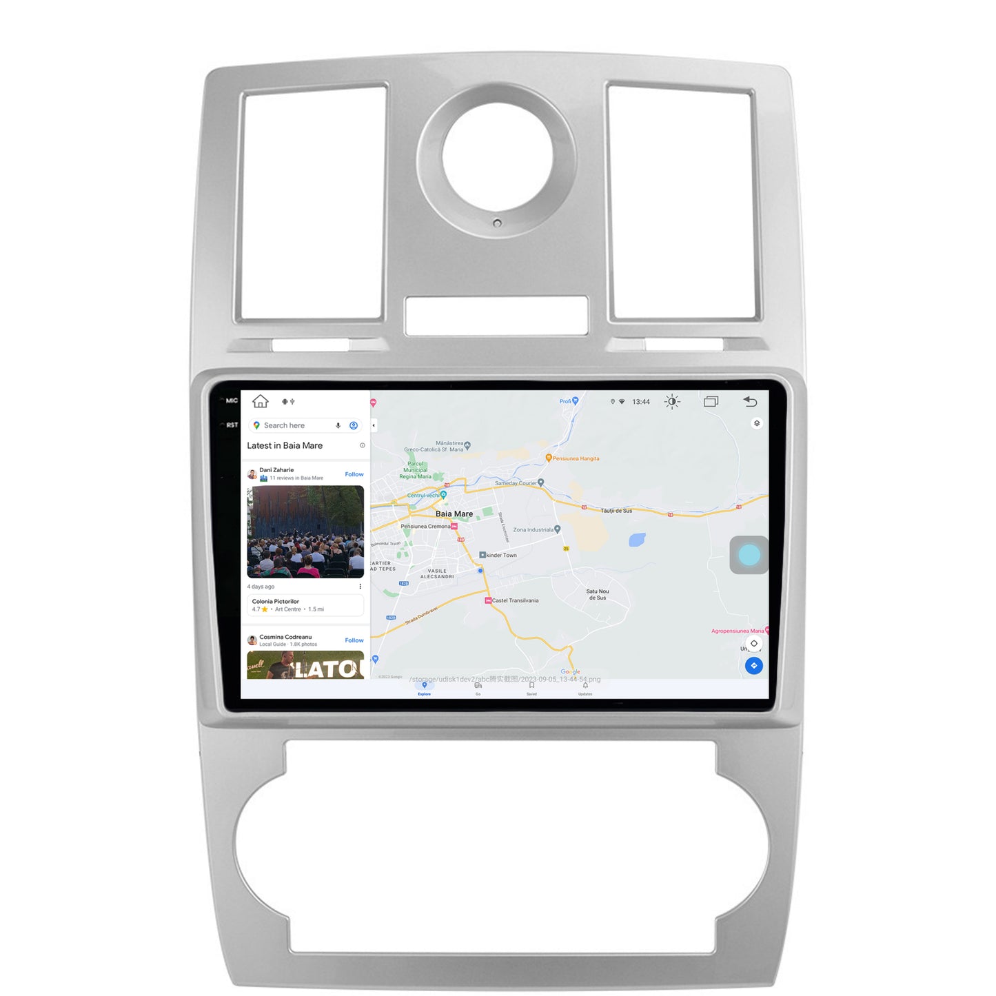 Navigatie Chrysler 300C (2004-2011), Android, X-Octacore / 8GB RAM + 256GB ROM, 9.5 Inch - AD-BGX9008+AD-BGRKIT421