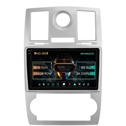 Navigatie Chrysler 300C (2004-2011), Android, X-Octacore / 8GB RAM + 256GB ROM, 9.5 Inch - AD-BGX9008+AD-BGRKIT421