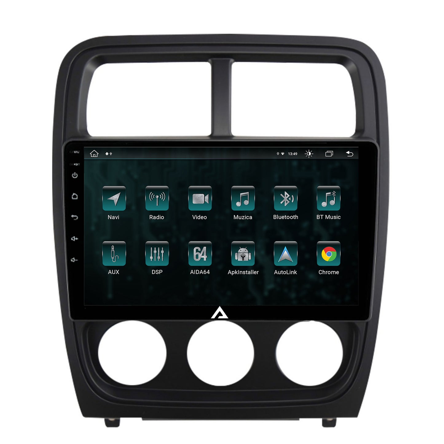 Navigatie Dodge Caliber (2010-2012), Android, Z-Octacore / 8GB RAM + 256GB ROM, 9 Inch - AD-BGZ9008+AD-BGRKIT295V2