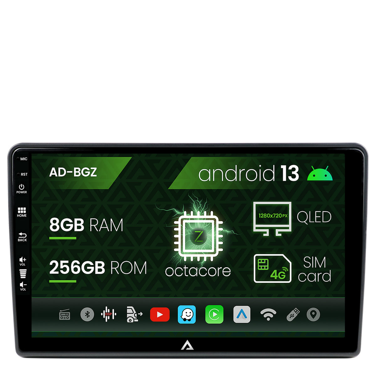 Navigatie Citroen Berlingo (2008-2019), Android, Z-Octacore / 8GB RAM + 256GB ROM, 9 Inch - AD-BGZ9008+AD-BGR001UNI