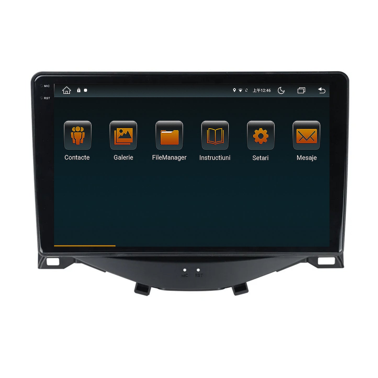 Navigatie Citroen C1 / Peugeot 108 / Toyota AYGO (2014-2022), Android, V-Octacore / 4GB RAM + 64GB ROM, 9.5 Inch - AD-BGV9004+AD-BGRKIT101