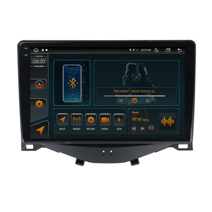 Navigatie Citroen C1 / Peugeot 108 / Toyota AYGO (2014-2022), Android, V-Octacore / 4GB RAM + 64GB ROM, 9.5 Inch - AD-BGV9004+AD-BGRKIT101