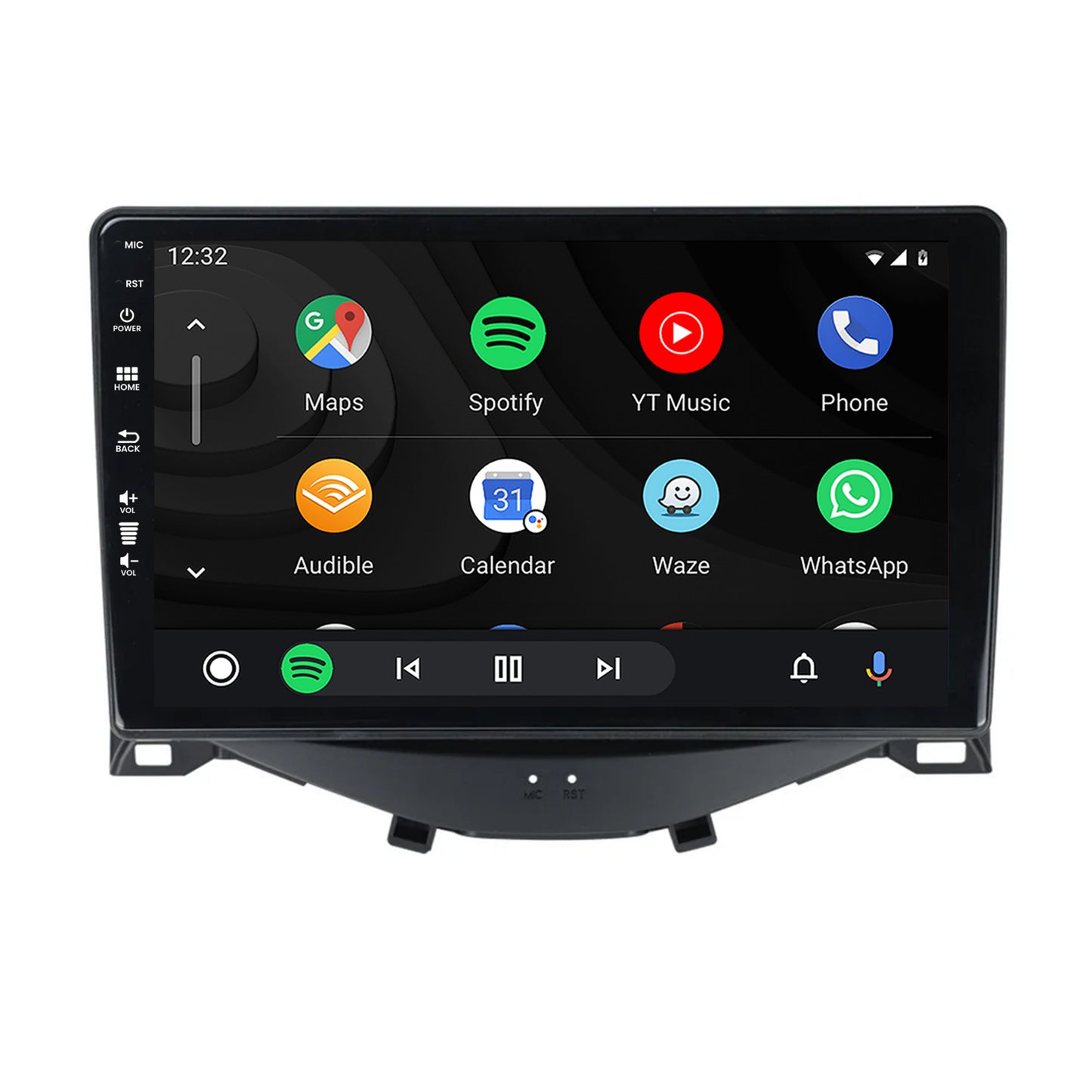 Navigatie Citroen C1 / Peugeot 108 / Toyota AYGO (2014-2022), Android, A-Octacore / 4GB RAM + 64GB ROM, 9 Inch - AD-BGA9004+AD-BGRKIT101