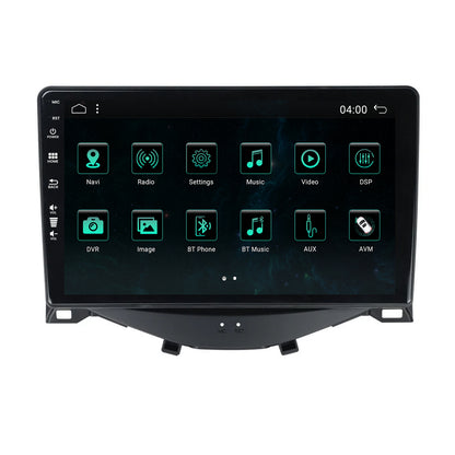 Navigatie Citroen C1 / Peugeot 108 / Toyota AYGO (2014-2022), Android, A-Octacore / 4GB RAM + 64GB ROM, 9 Inch - AD-BGA9004+AD-BGRKIT101