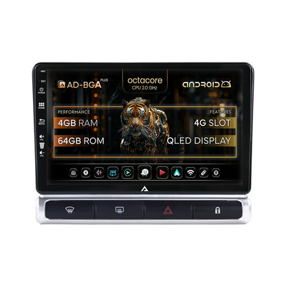 Navigatie Citroen C3 High-V (2024+), Android 13, A-Octacore / 4GB RAM + 64GB ROM, 9 Inch - AD-BGA9004+AD-BGRKIT248