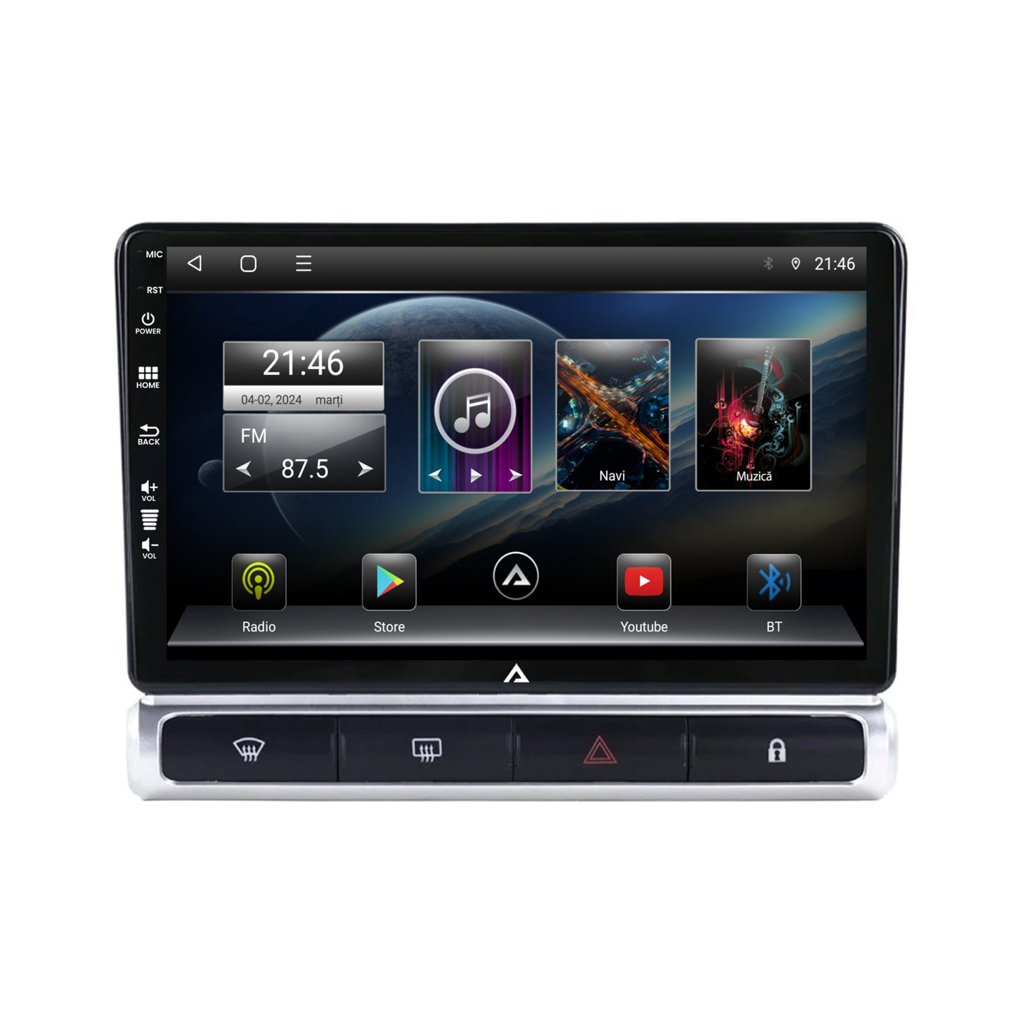 Navigatie Citroen C3 High-V (2024+), Android, E-Octacore / 2GB RAM + 32GB ROM, 9 Inch - AD-BGE9002+AD-BGRKIT248