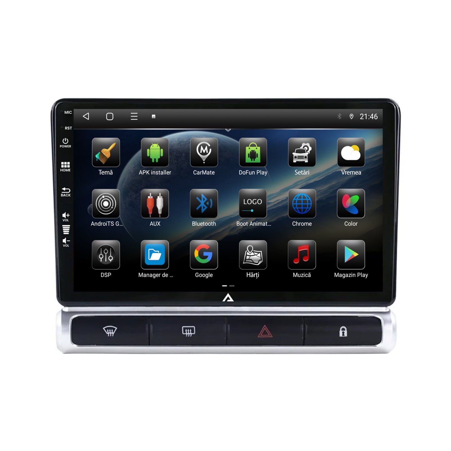 Navigatie Citroen C3 High-V (2024+) Android, P-Octacore / 2GB RAM + 32GB ROM, 9 Inch - AD-BGP9002+AD-BGRKIT248