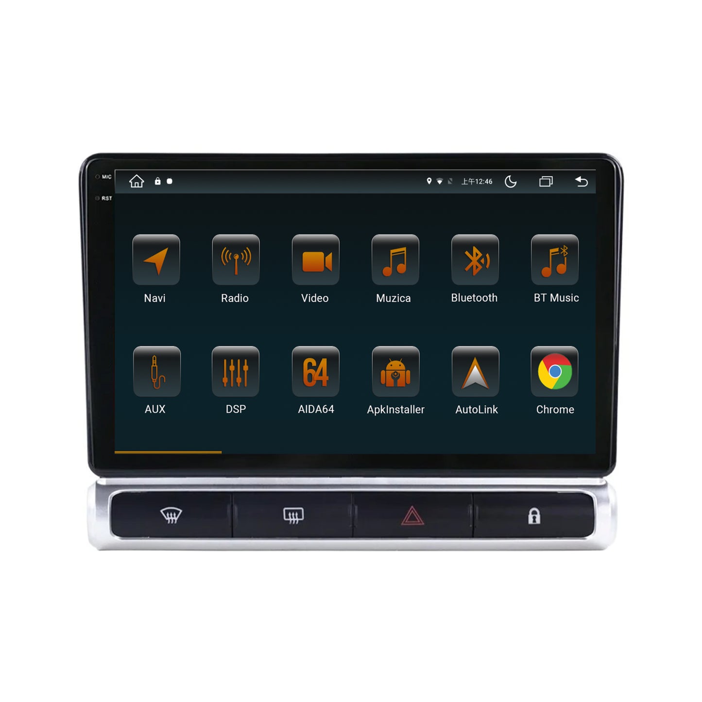 Navigatie Citroen C3 High-V (2024+), Android, V-Octacore / 4GB RAM + 64GB ROM, 9.5 Inch - AD-BGV9004+AD-BGRKIT248