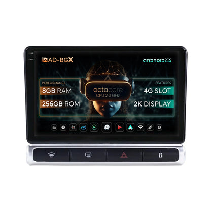 Navigatie Citroen C3 High-V (2024+), Android, X-Octacore / 8GB RAM + 256GB ROM, 9.5 Inch - AD-BGX9008+AD-BGRKIT248