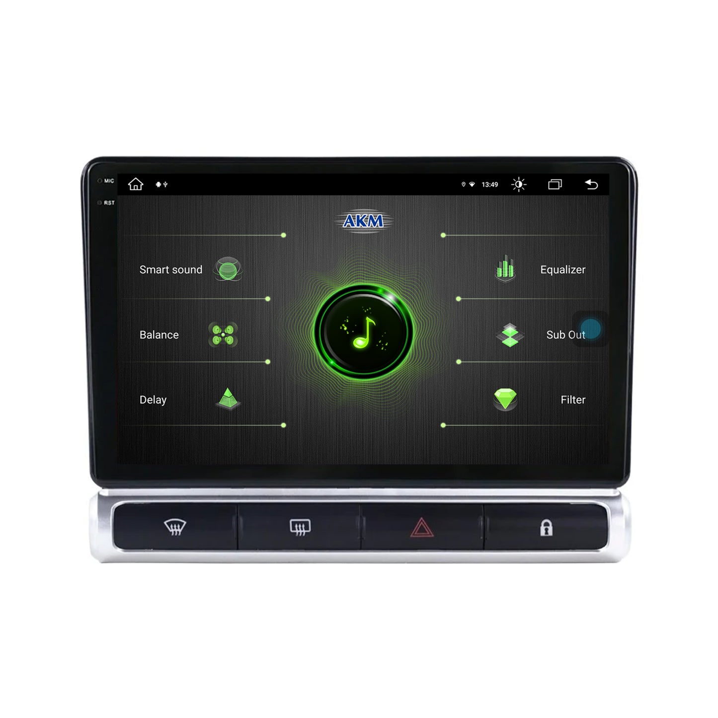 Navigatie Citroen C3 High-V (2024+), Android, X-Octacore / 8GB RAM + 256GB ROM, 9.5 Inch - AD-BGX9008+AD-BGRKIT248