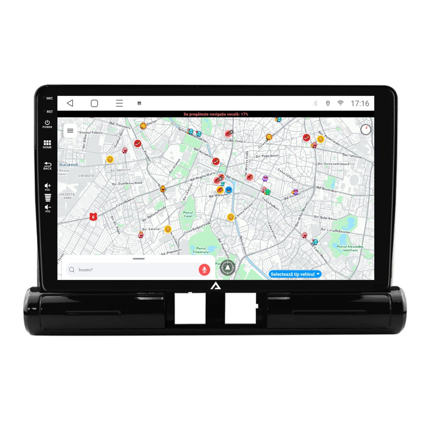 Navigatie Citroen C3 Low-V (2024+), Android, A-Octacore / 4GB RAM + 64GB ROM, 9 Inch - AD-BGA9004+AD-BGRKIT246
