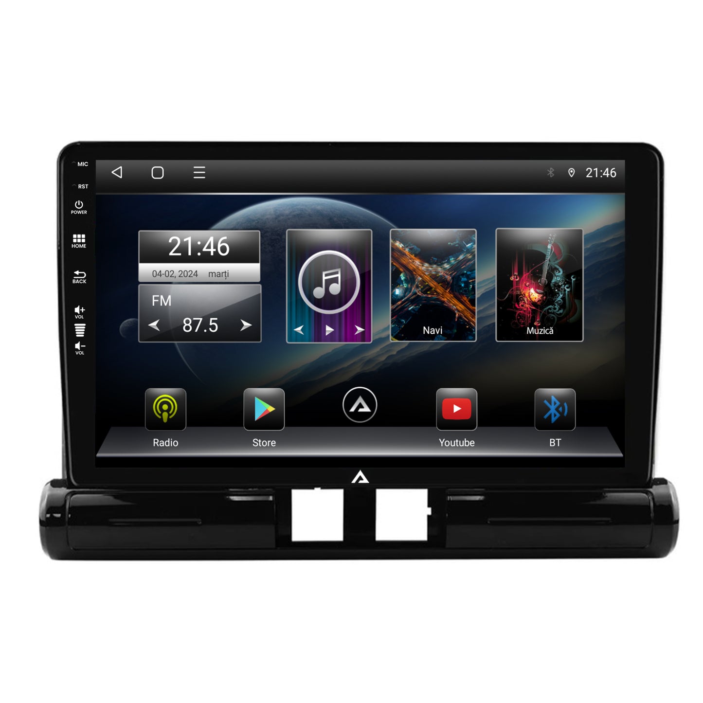 Navigatie Citroen C3 Low-V (2024+), Android, E-Octacore / 2GB RAM + 32GB ROM, 9 Inch - AD-BGE9002+AD-BGRKIT246