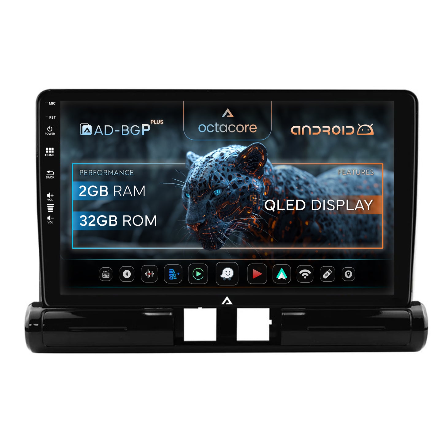 Navigatie Citroen C3 Low-V (2024+) Android, P-Octacore / 2GB RAM + 32GB ROM, 9 Inch - AD-BGP9002+AD-BGRKIT246