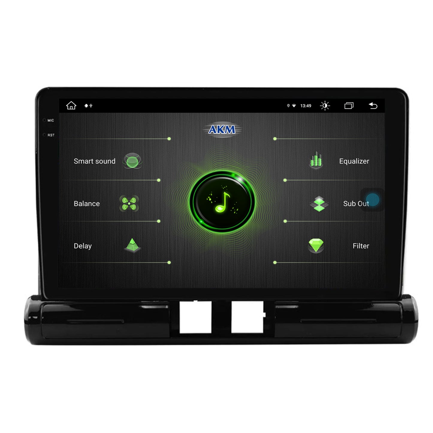 Navigatie Citroen C3 Low-V (2024+), Android, V-Octacore / 4GB RAM + 64GB ROM, 9.5 Inch - AD-BGV9004+AD-BGRKIT246