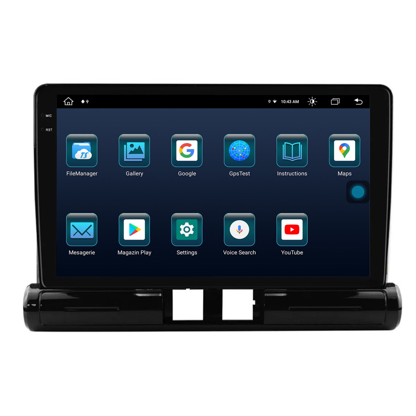 Navigatie Citroen C3 Low-V (2024+), Android, X-Octacore / 8GB RAM + 256GB ROM, 9.5 Inch - AD-BGX9008+AD-BGRKIT246