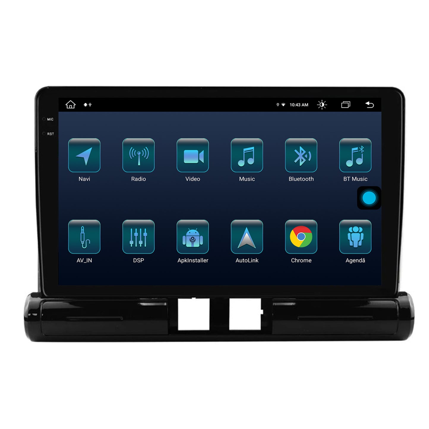 Navigatie Citroen C3 Low-V (2024+), Android, X-Octacore / 8GB RAM + 256GB ROM, 9.5 Inch - AD-BGX9008+AD-BGRKIT246