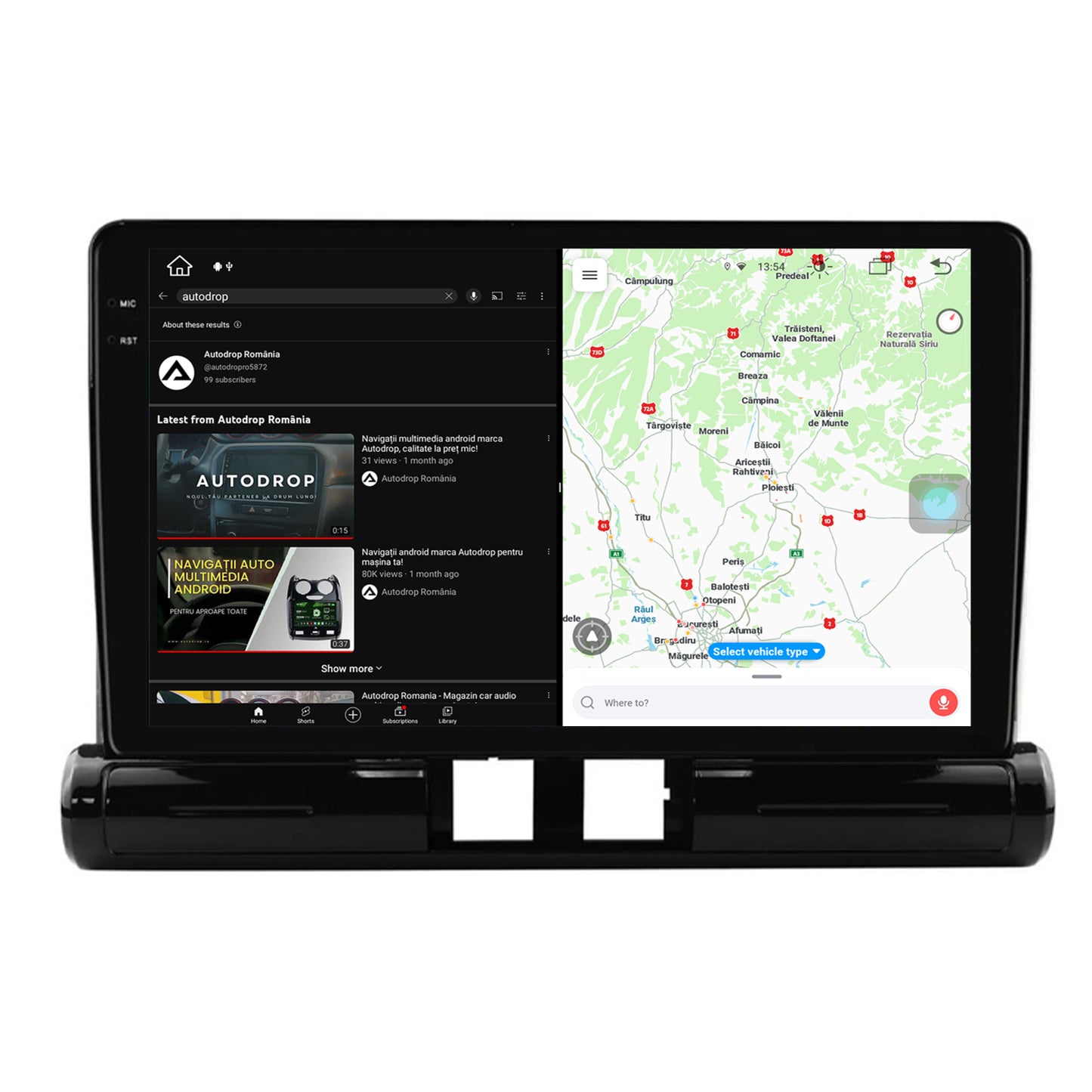 Navigatie Citroen C3 Low-V (2024+), Android, X-Octacore / 8GB RAM + 256GB ROM, 9.5 Inch - AD-BGX9008+AD-BGRKIT246