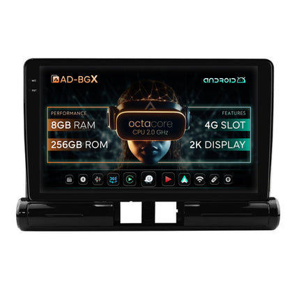 Navigatie Citroen C3 Low-V (2024+), Android, X-Octacore / 8GB RAM + 256GB ROM, 9.5 Inch - AD-BGX9008+AD-BGRKIT246