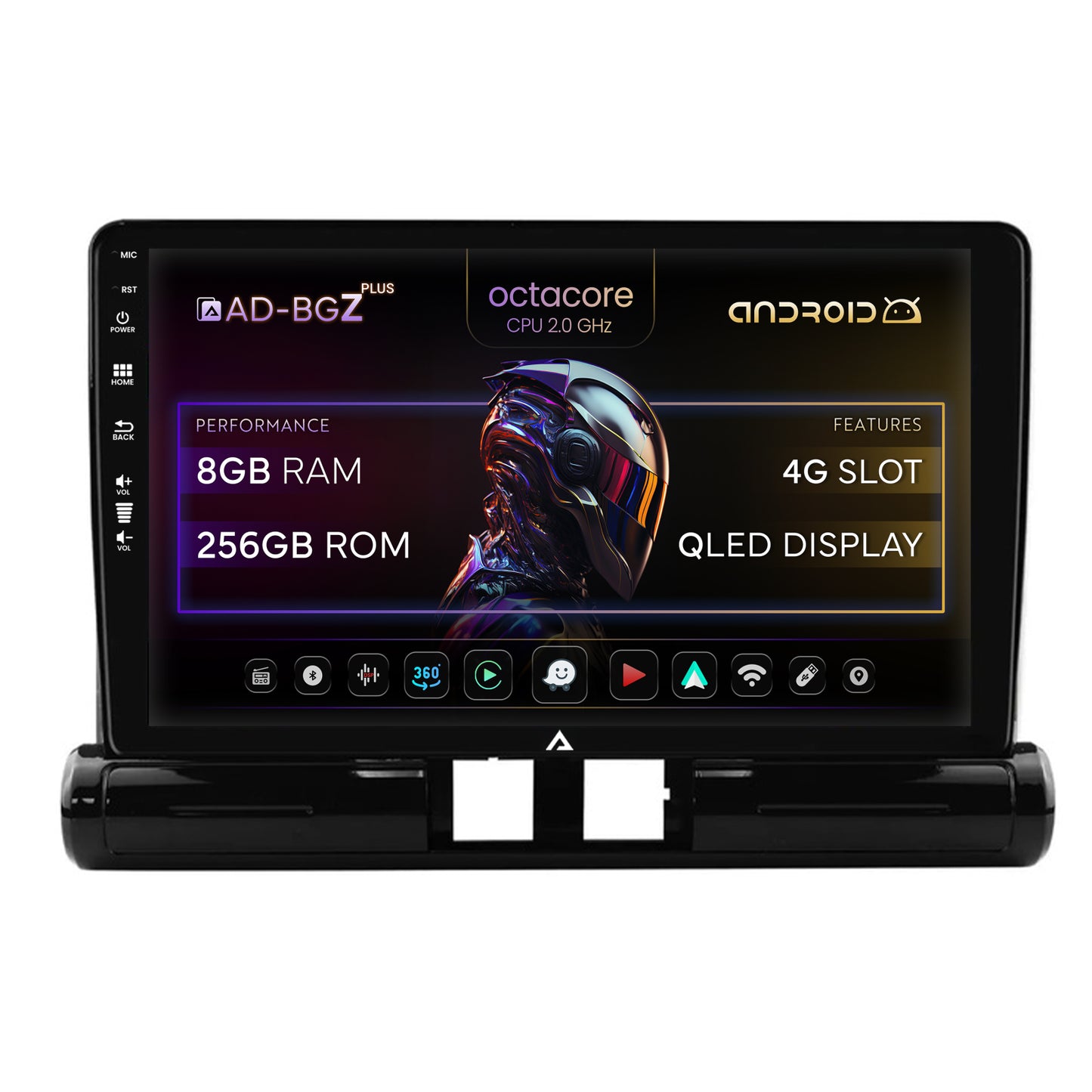 Navigatie Citroen C3 Low-V (2024+), Android, Z-Octacore / 8GB RAM + 256GB ROM, 9 Inch - AD-BGZ9008+AD-BGRKIT246