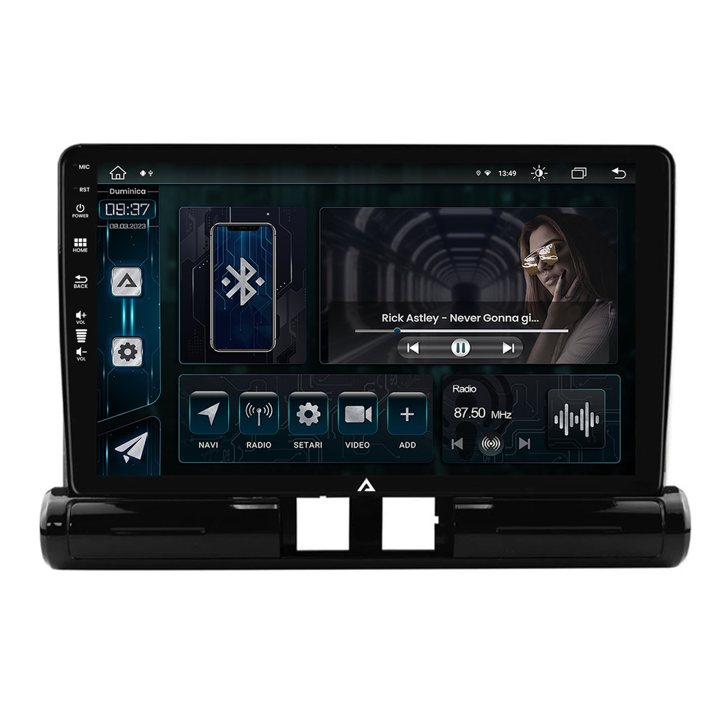 Navigatie Citroen C3 Low-V (2024+), Android, Z-Octacore / 8GB RAM + 256GB ROM, 9 Inch - AD-BGZ9008+AD-BGRKIT246