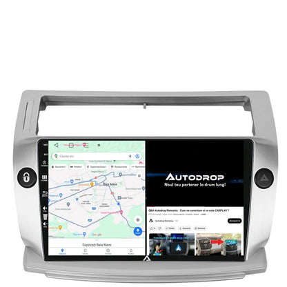 Navigatie Citroen C4 (2004-2014), Android, P-Octacore / 2GB RAM + 32GB ROM, 9 Inch - AD-BGP9002+AD-BGRKIT346