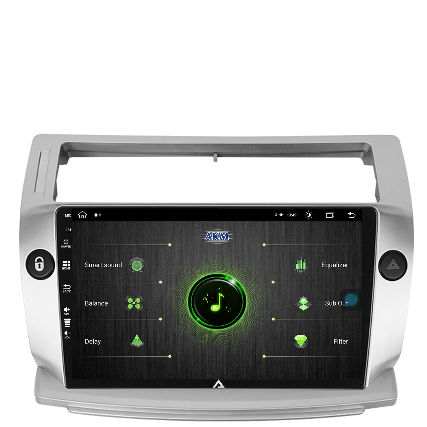 Navigatie Citroen C4 (2004-2014), Android, Z-Octacore / 8GB RAM + 256GB ROM, 9 Inch - AD-BGZ9008+AD-BGRKIT346