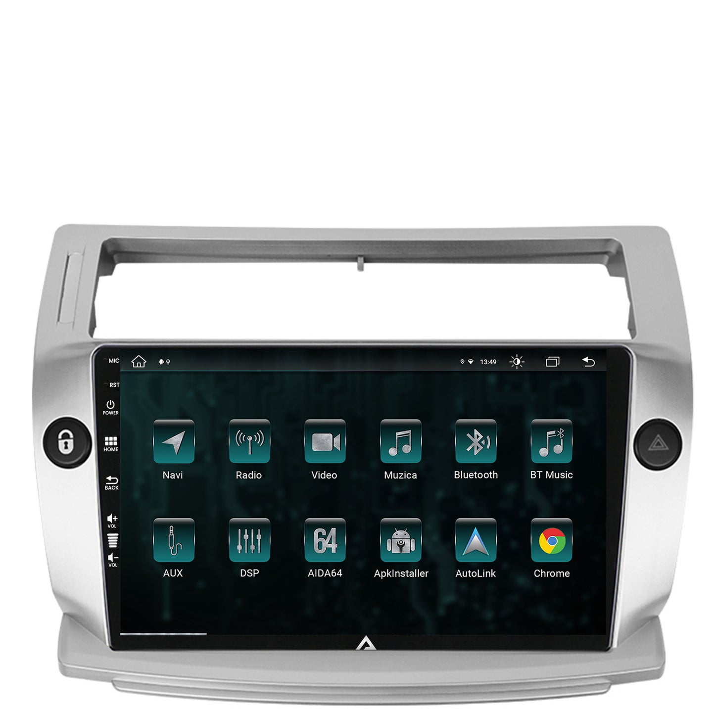 Navigatie Citroen C4 (2004-2014), Android, Z-Octacore / 8GB RAM + 256GB ROM, 9 Inch - AD-BGZ9008+AD-BGRKIT346