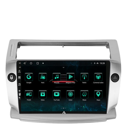Navigatie Citroen C4 (2004-2014), Android, A-Octacore / 4GB RAM + 64GB ROM, 9 Inch - AD-BGA9004+AD-BGRKIT346
