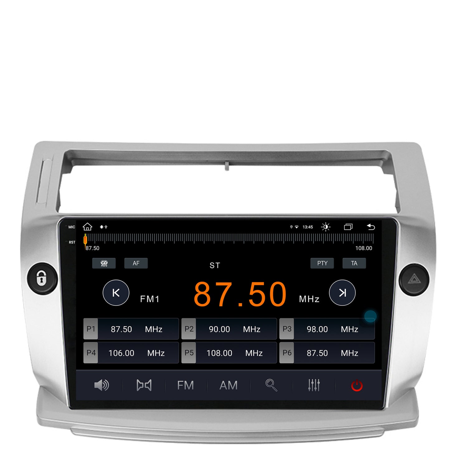 Navigatie Citroen C4 (2004-2014), Android, V-Octacore / 4GB RAM + 64GB ROM, 9.5 Inch - AD-BGV9004+AD-BGRKIT346
