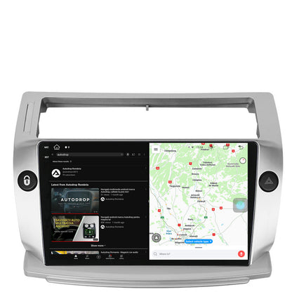 Navigatie Citroen C4 (2004-2014), Android, V-Octacore / 4GB RAM + 64GB ROM, 9.5 Inch - AD-BGV9004+AD-BGRKIT346
