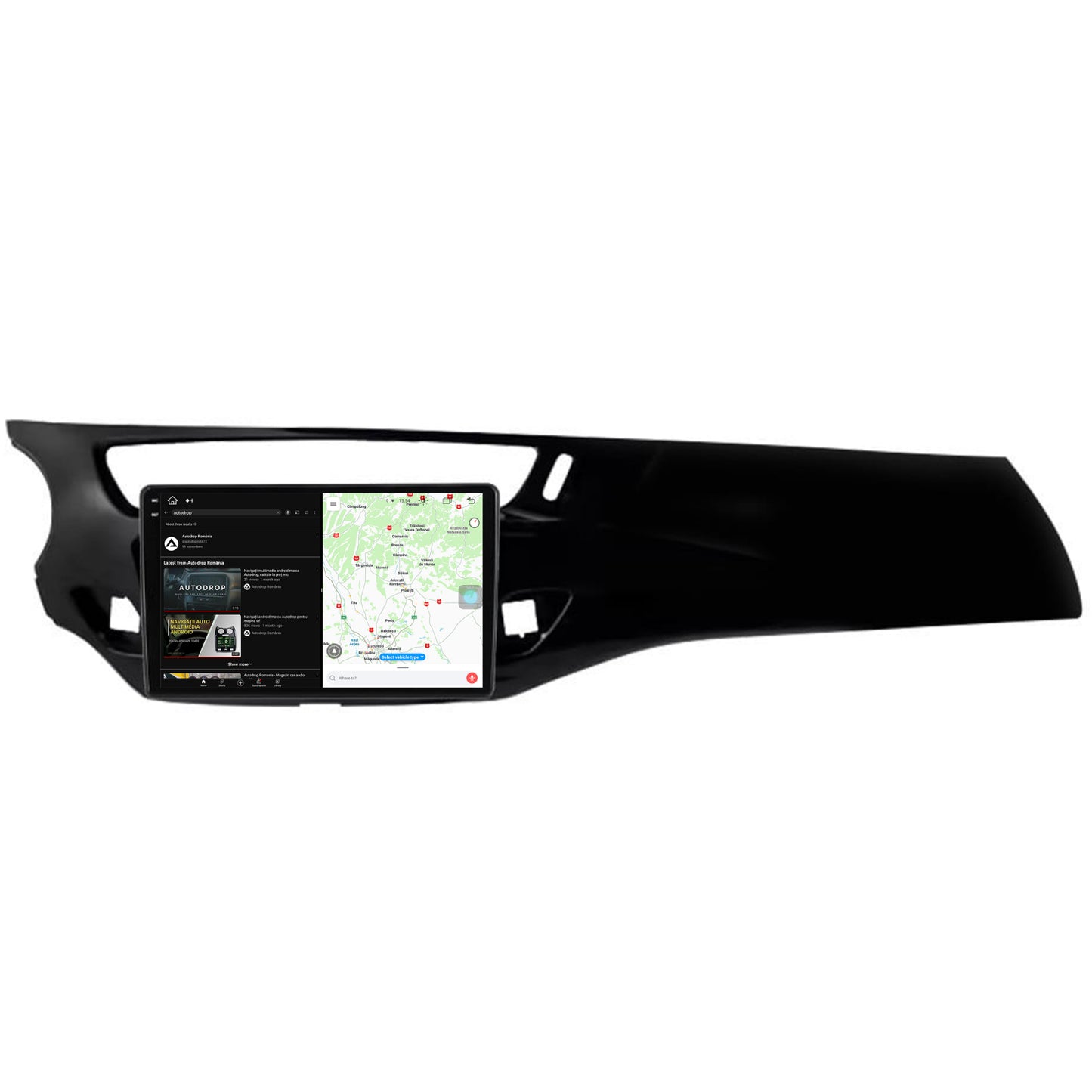 Navigatie Citroen C3 II (2009-2016), Android, V-Octacore / 4GB RAM + 64GB ROM, 9.5 Inch - AD-BGV9004+AD-BGRKIT341