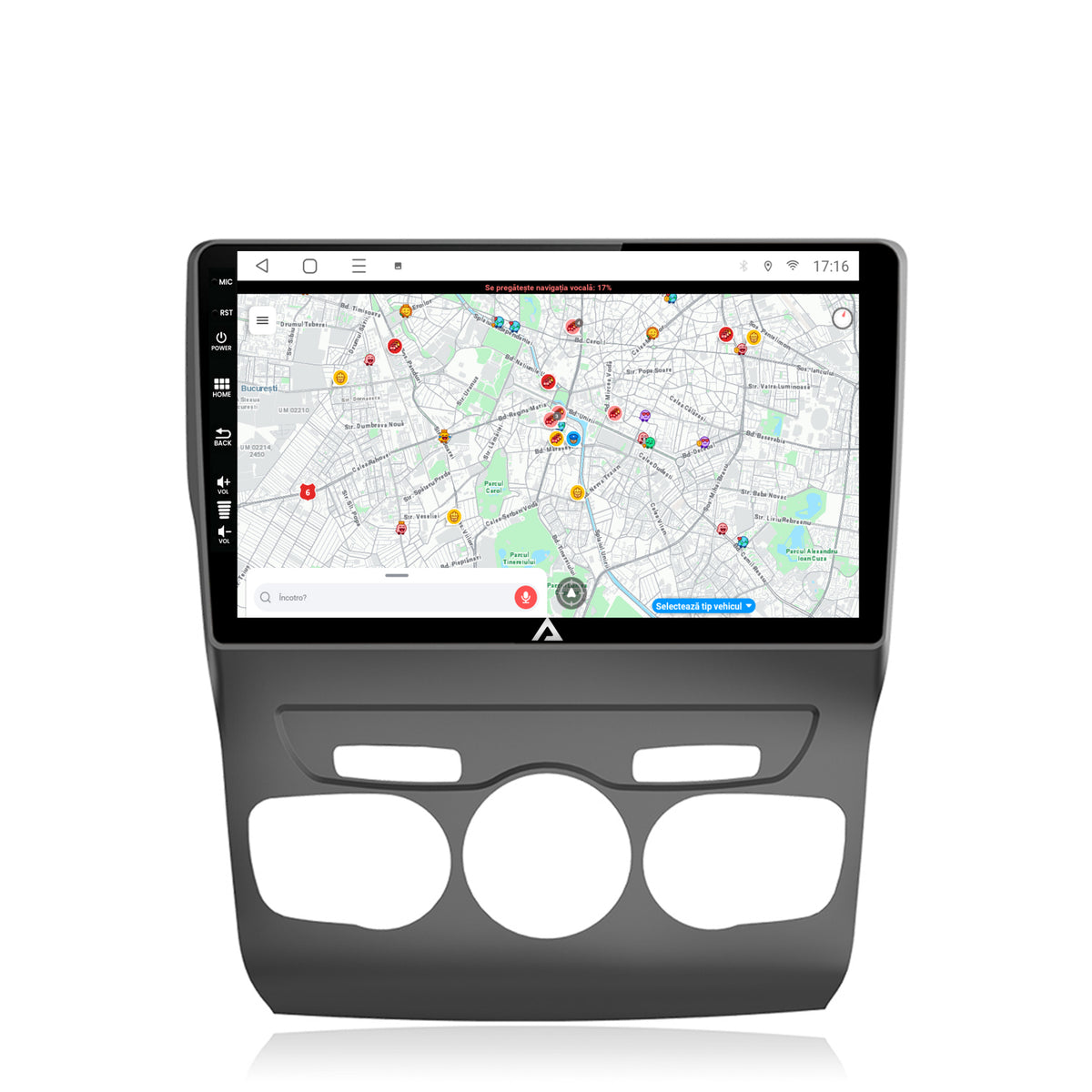 Navigatie Citroen C4L (2011-2016), Android, P-Octacore / 2GB RAM + 32GB ROM, 10.1 Inch - AD-BGP10002+AD-BGRKIT342