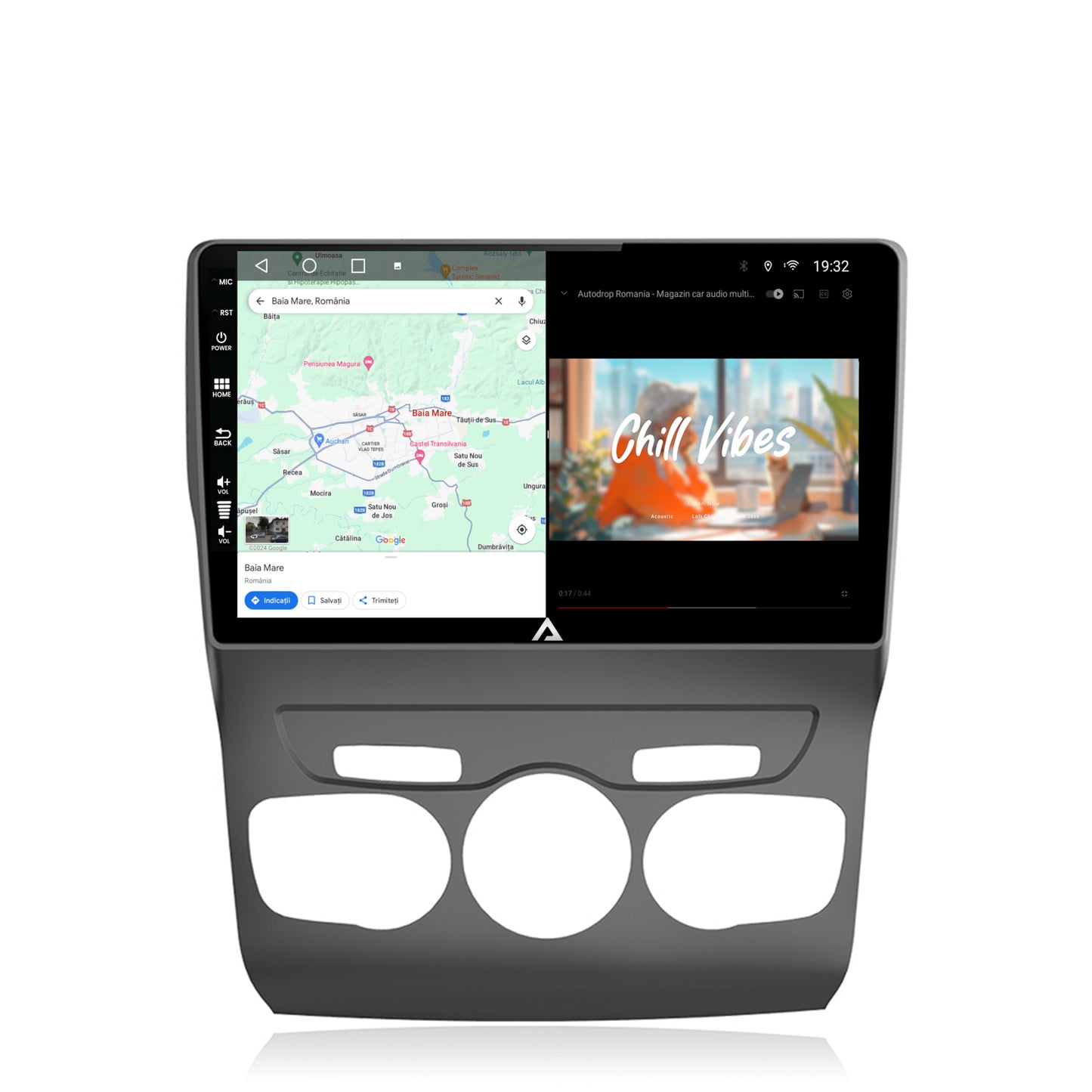 Navigatie Citroen C4L (2011-2016), Android, A-Octacore / 4GB RAM + 64GB ROM, 10.1 Inch - AD-BGA10004+AD-BGRKIT342