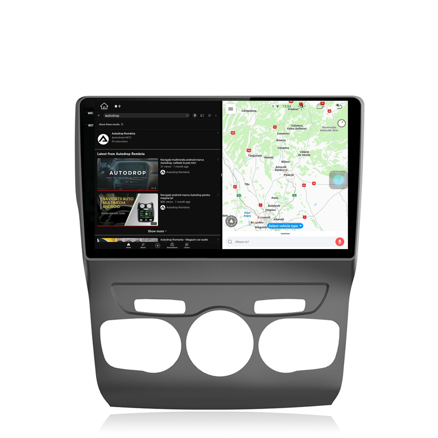 Navigatie Citroen C4L (2011-2016), Android, V-Octacore / 4GB RAM + 64GB ROM, 10.36 Inch - AD-BGV10004+AD-BGRKIT342