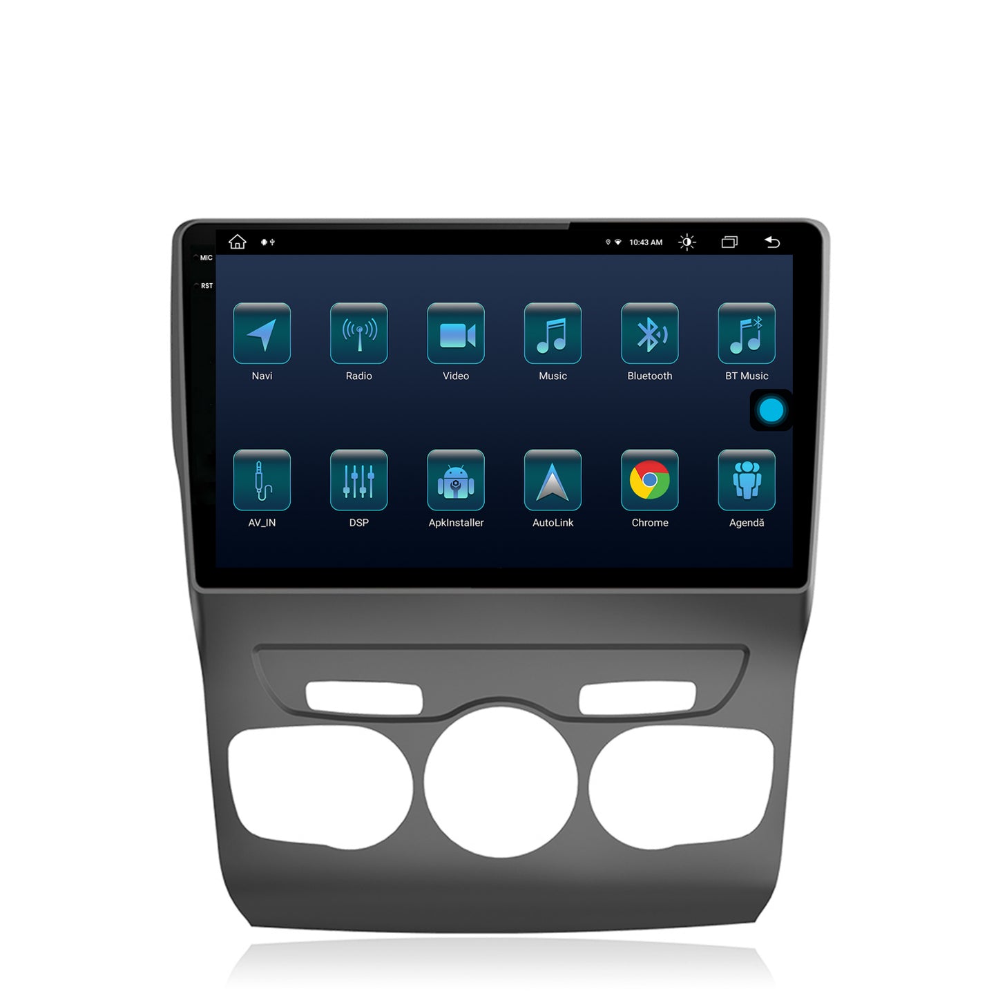 Navigatie Citroen C4L (2011-2016), Android, X-Octacore / 8GB RAM + 256GB ROM, 10.36 Inch - AD-BGX10008+AD-BGRKIT342