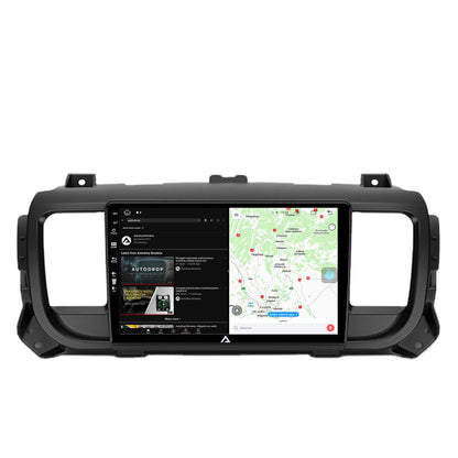 Navigatie Citroen Jumpy / Peugeot Expert (2017-2021), Android, Z-Octacore / 8GB RAM + 256GB ROM, 9 Inch - AD-BGZ9008+AD-BGRKIT348