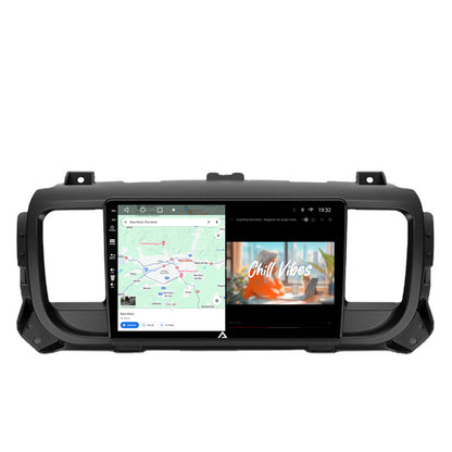 Navigatie Citroen Jumpy / Peugeot Expert (2017-2021), Android, A-Octacore / 4GB RAM + 64GB ROM, 9 Inch - AD-BGA9004+AD-BGRKIT348