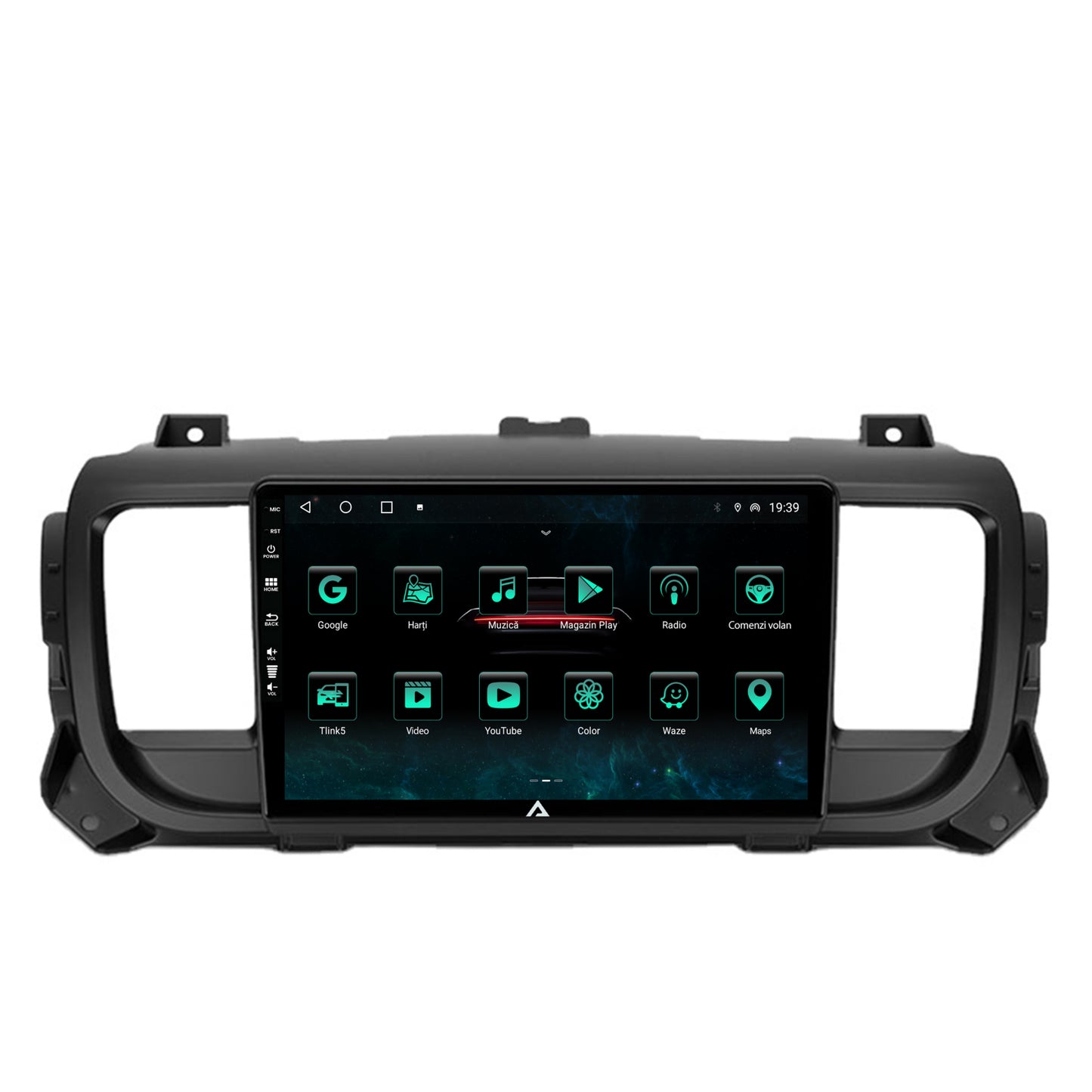 Navigatie Citroen Jumpy / Peugeot Expert (2017-2021), Android, A-Octacore / 4GB RAM + 64GB ROM, 9 Inch - AD-BGA9004+AD-BGRKIT348