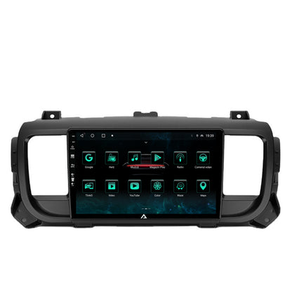 Navigatie Citroen Jumpy / Peugeot Expert (2017-2021), Android, A-Octacore / 4GB RAM + 64GB ROM, 9 Inch - AD-BGA9004+AD-BGRKIT348
