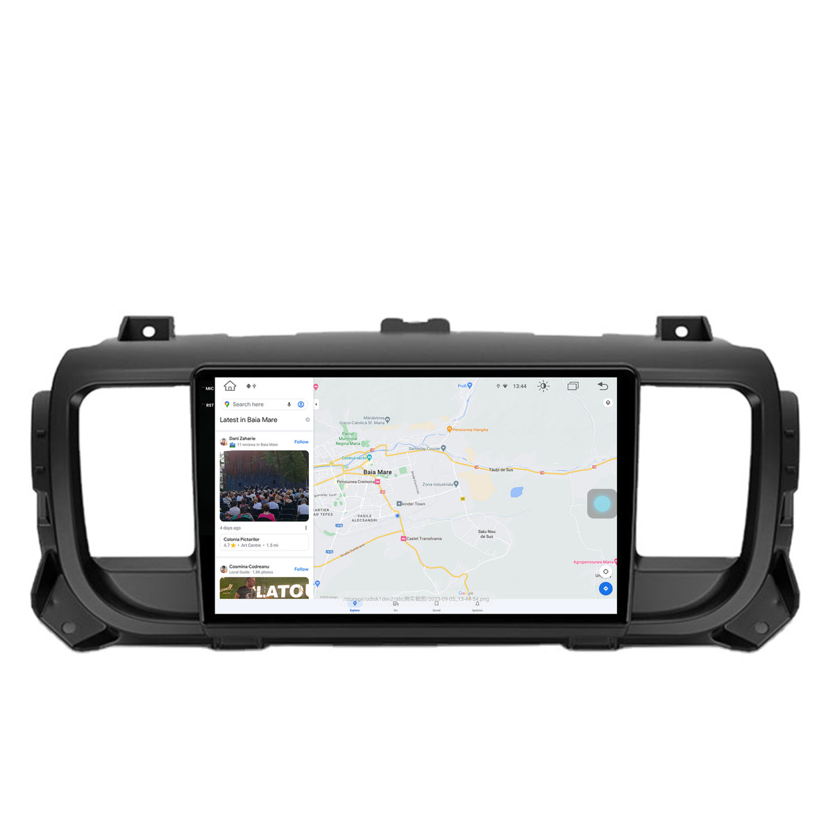 Navigatie Citroen Jumpy / Peugeot Expert (2017-2021), Android, V-Octacore / 4GB RAM + 64GB ROM, 9.5 Inch - AD-BGV9004+AD-BGRKIT348