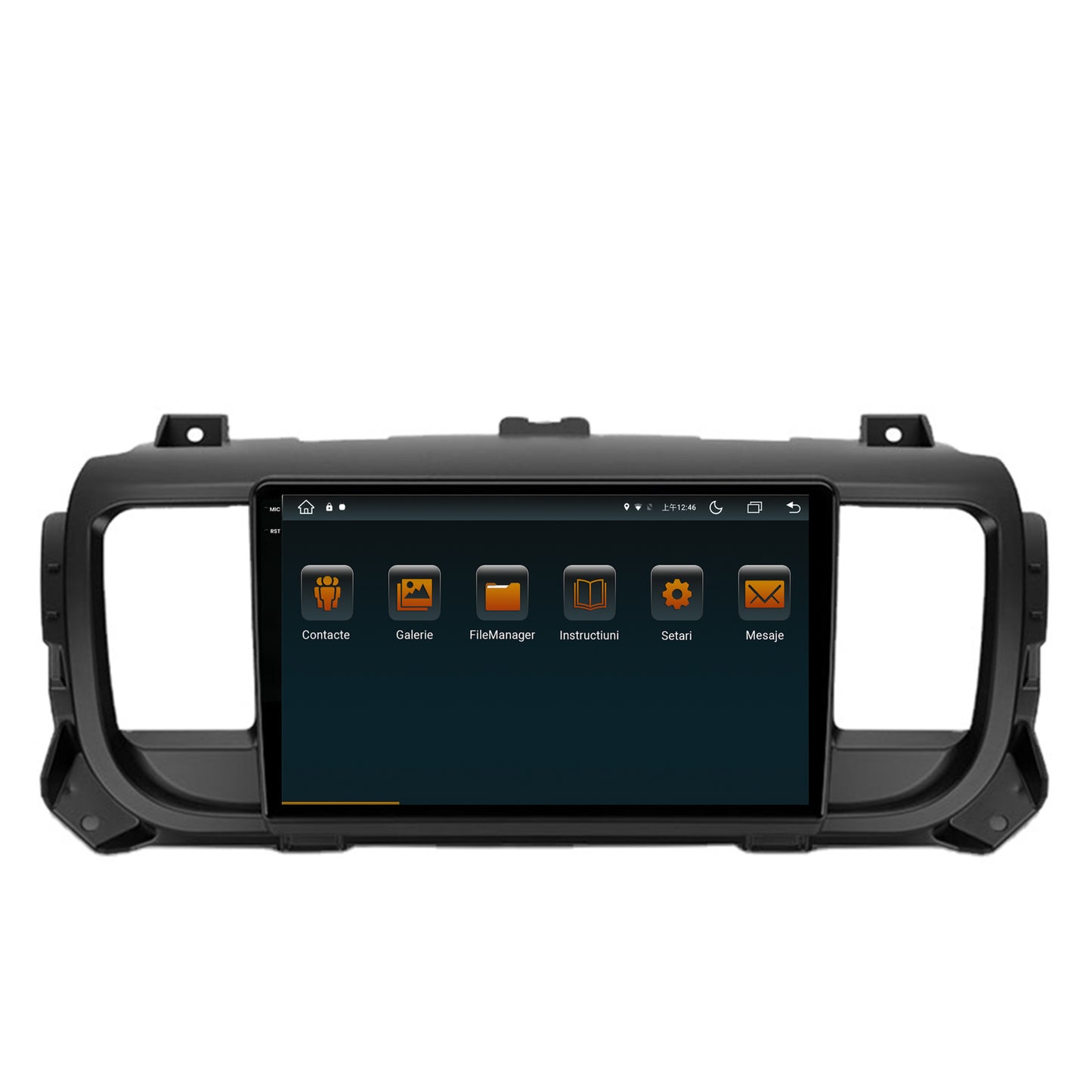 Navigatie Citroen Jumpy / Peugeot Expert (2017-2021), Android, V-Octacore / 4GB RAM + 64GB ROM, 9.5 Inch - AD-BGV9004+AD-BGRKIT348
