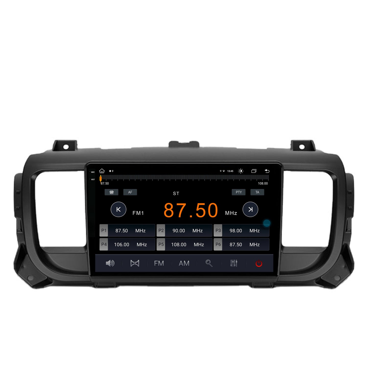 Navigatie Citroen Jumpy / Peugeot Expert (2017-2021), Android, V-Octacore / 4GB RAM + 64GB ROM, 9.5 Inch - AD-BGV9004+AD-BGRKIT348