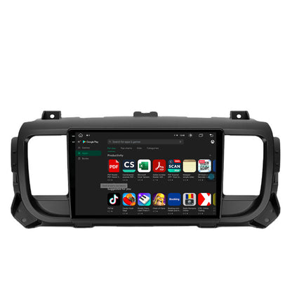Navigatie Citroen Jumpy / Peugeot Expert (2017-2021), Android, X-Octacore / 8GB RAM + 256GB ROM, 9.5 Inch - AD-BGX9008+AD-BGRKIT348