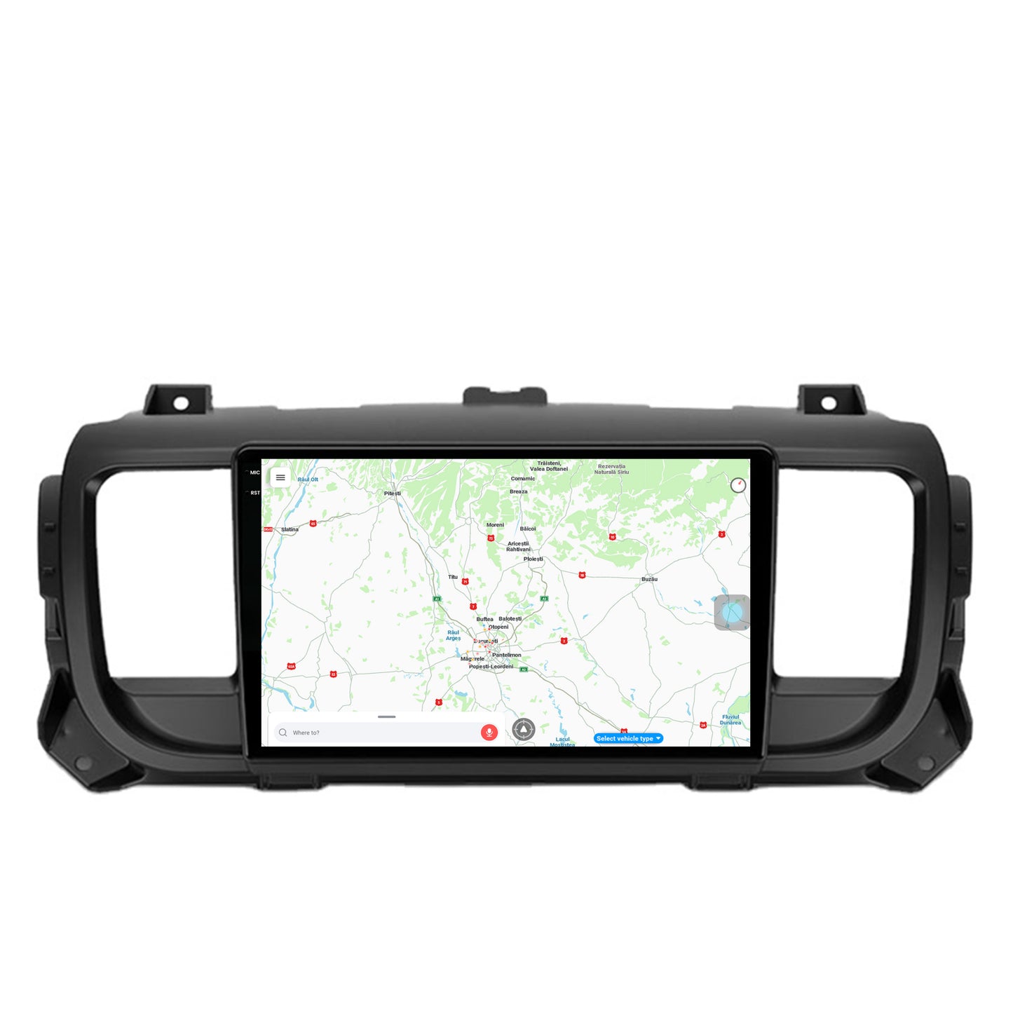 Navigatie Citroen Jumpy / Peugeot Expert (2017-2021), Android, X-Octacore / 8GB RAM + 256GB ROM, 9.5 Inch - AD-BGX9008+AD-BGRKIT348