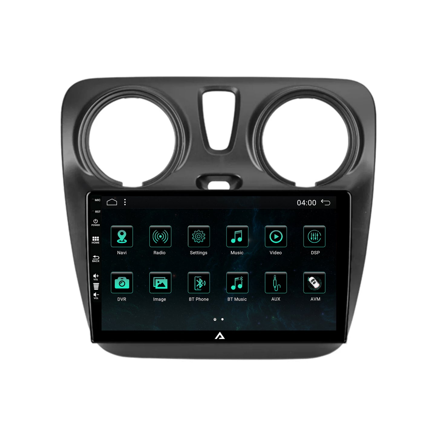 Navigatie Dacia Dokker / Lodgy, Android, A-Octacore / 4GB RAM + 64GB ROM, 9 Inch - AD-BGA9004+AD-BGRKIT376V2